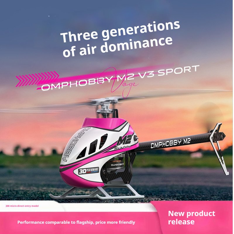 Outdoor Sport Hobbies - Nuevo Helicóptero RC OMPHOBBY M2 V3