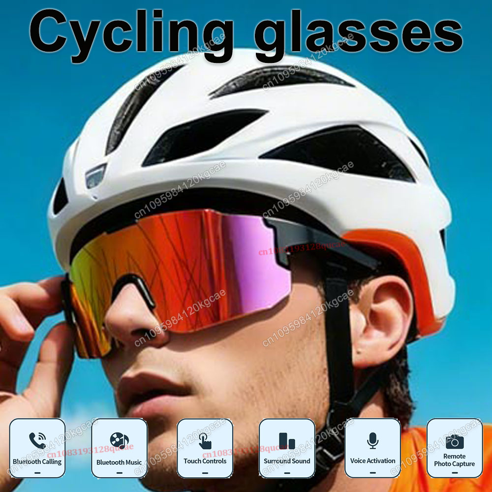 Outdoor Sport Glasses - Gafas Inteligentes para Ciclismo HD con