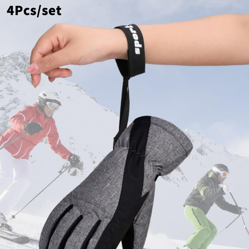 Outdoor Sport Gloves - Correa para muñeca para guantes de