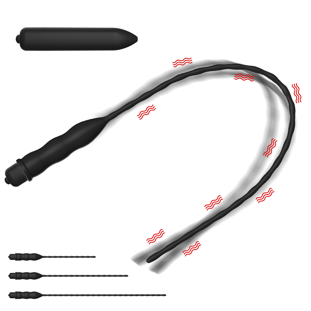 Lunge Line Horse - Vibrador Uretral de 10 Frecuencias, Estimulador