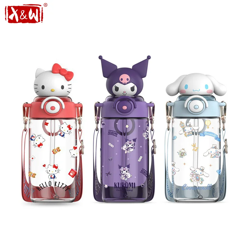 Outdoor Sport Field - Vaso con pajita X&W Kawaii Sanrio