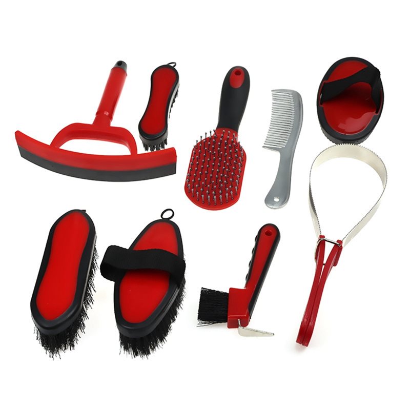 Grooming Kit Horse - 【ESPECIAL】Kit de 9 piezas para el