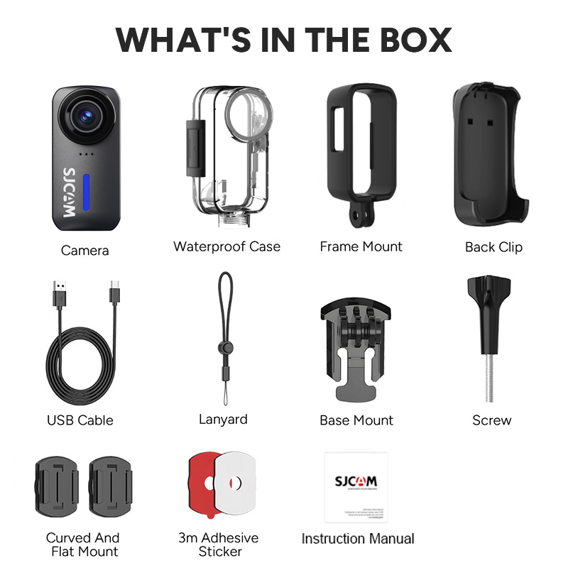 SJCAM C110 + 4K 30fps Cámara D - Outdoor Sport Usa reseña y precio