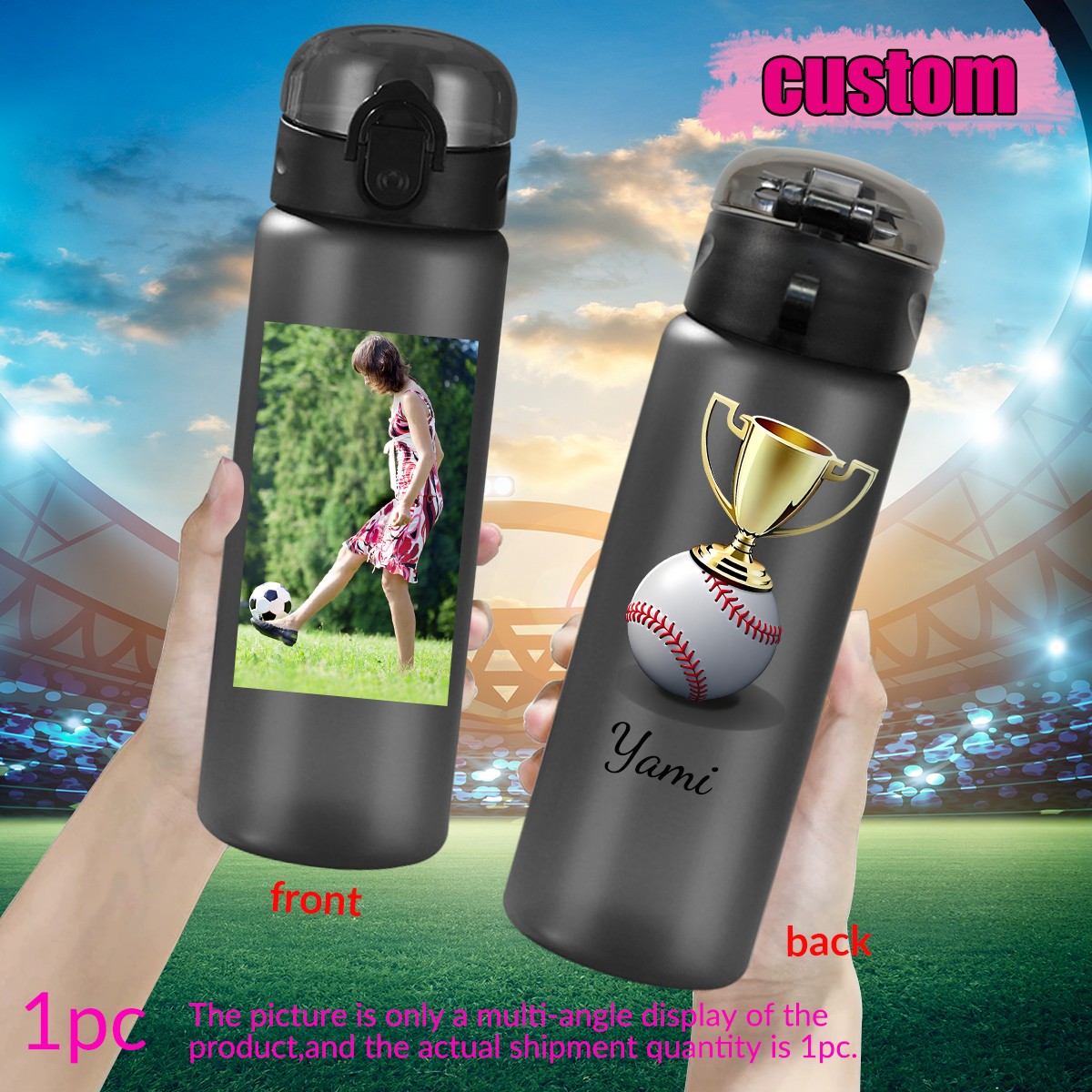 Botella de Agua Deportiva Pers - Outdoor Sport Name reseña y precio
