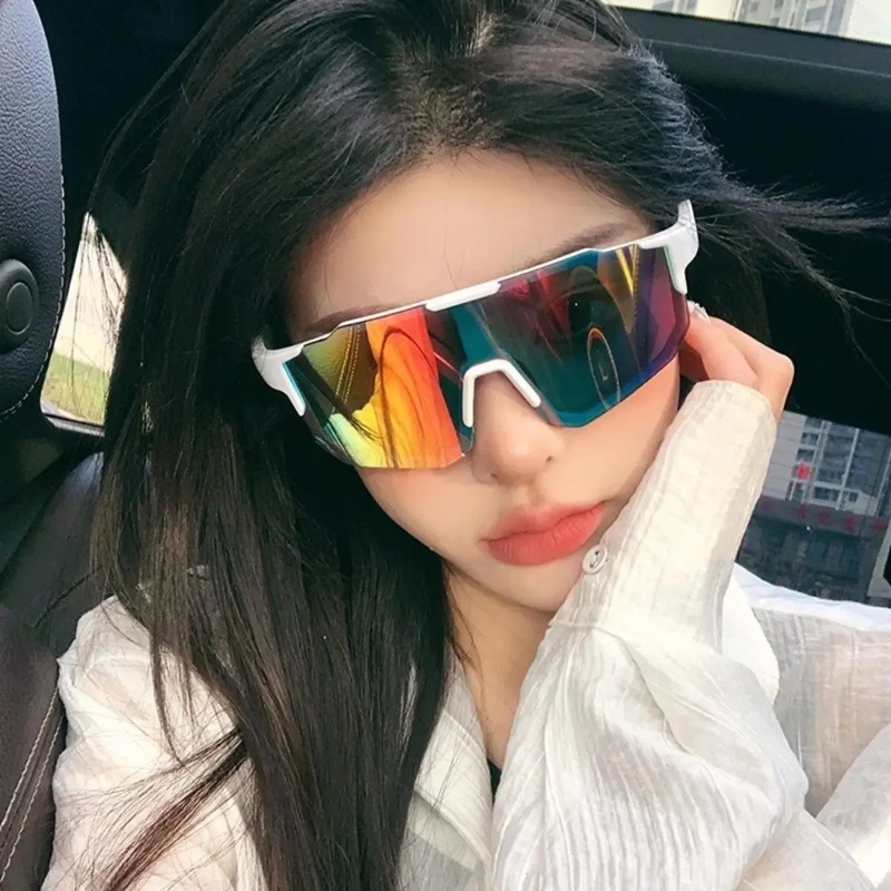 Gafas de sol cuadradas para ci - Outdoor Sport Glasses reseña y precio