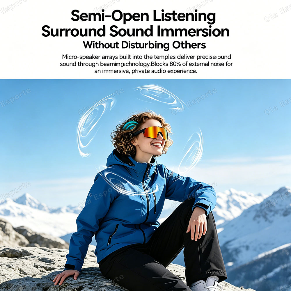 Gafas Inteligentes para Ciclis - Outdoor Sport Glasses reseña y precio