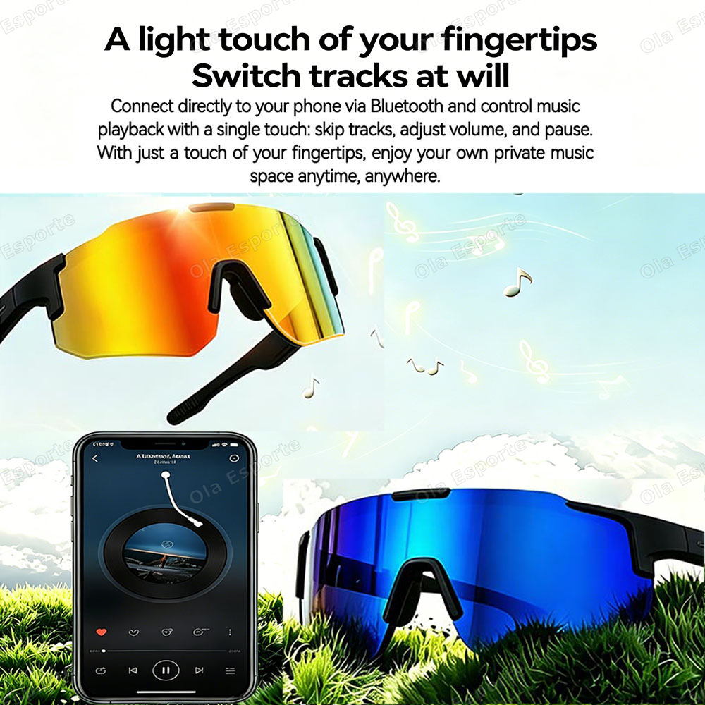 Gafas Inteligentes para Ciclis - Outdoor Sport Glasses reseña y precio