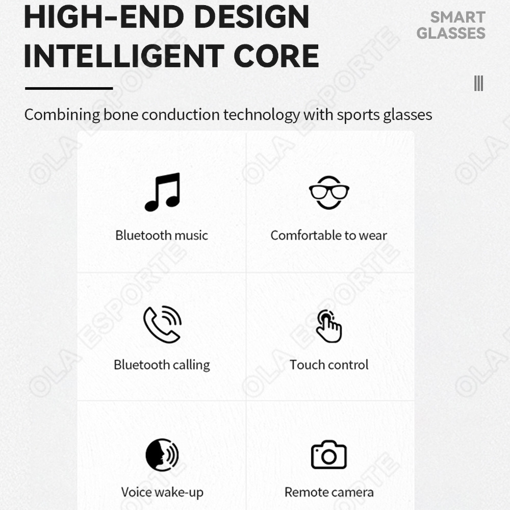 NUEVAS Gafas Inteligentes V5.3 - Outdoor Sport Glasses reseña y precio