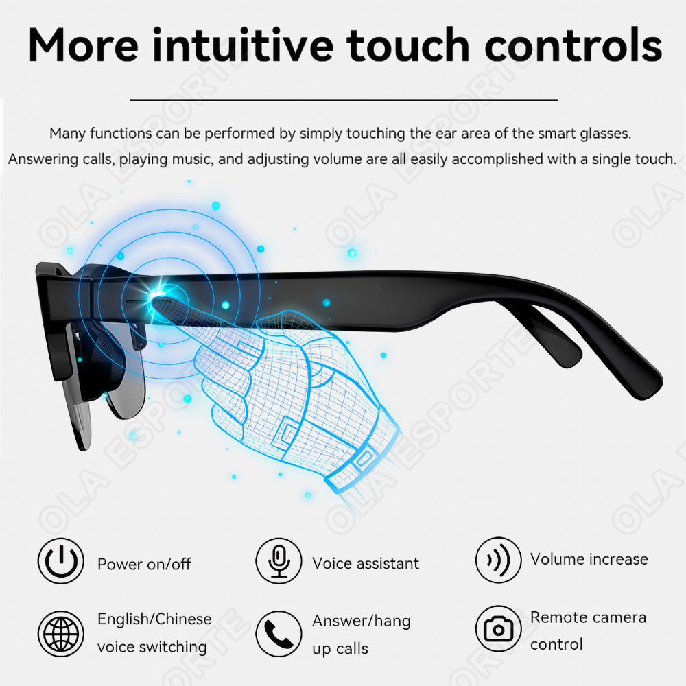 NUEVAS Gafas Inteligentes V5.3 - Outdoor Sport Glasses reseña y precio