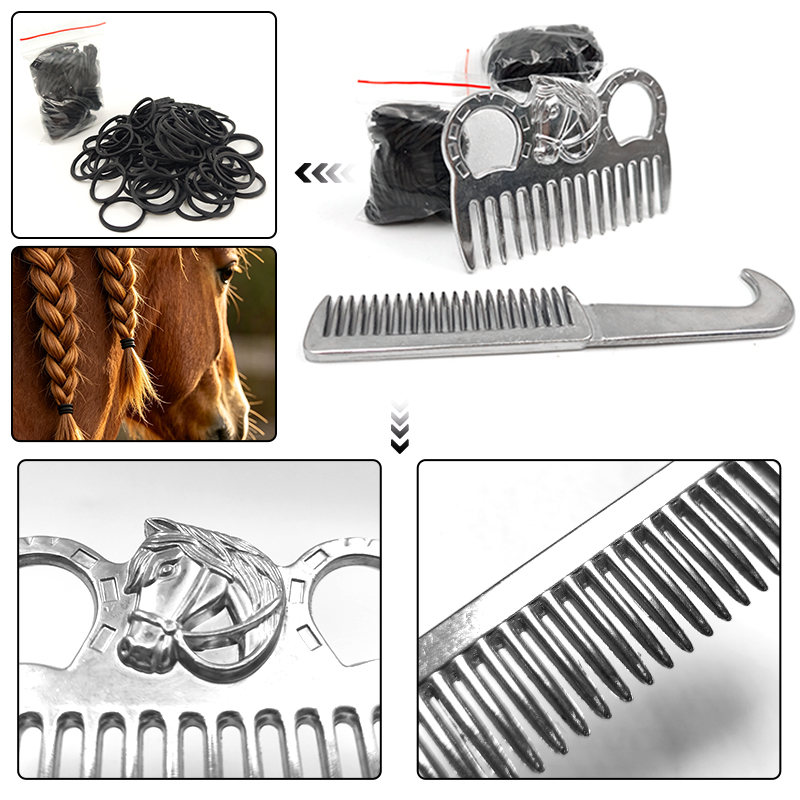 Kit de Cuidado para Crines y C - Grooming Kit Horse reseña y precio
