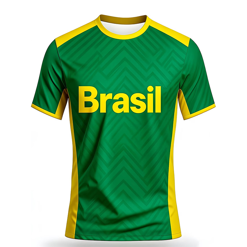 Camiseta de fútbol de Brasil p - Outdoor Sport Name reseña y precio