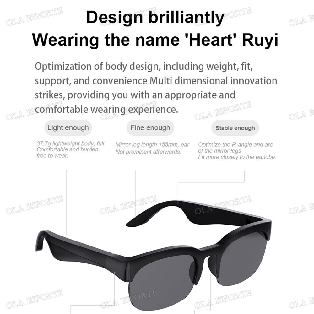Nuevas gafas de sol inteligent - Outdoor Sport Glasses reseña y precio