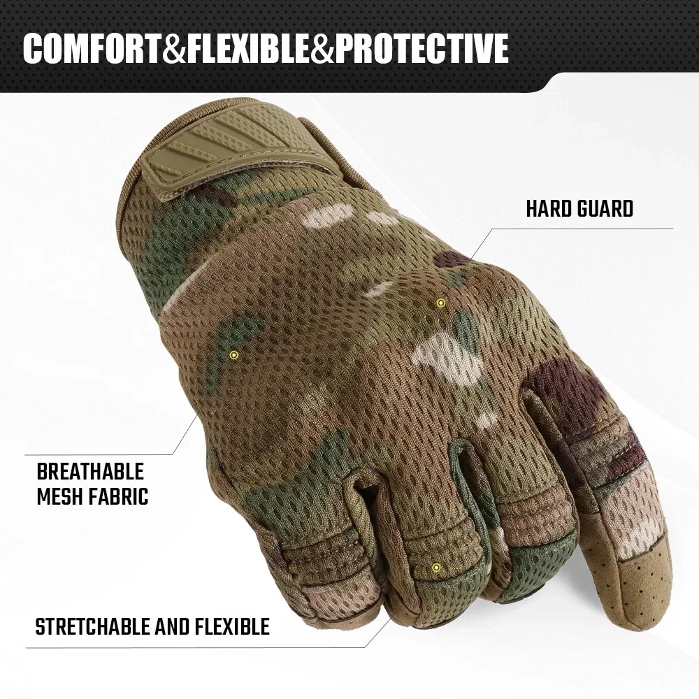 Guantes tácticos de pantalla t - Outdoor Sport Gloves reseña y precio