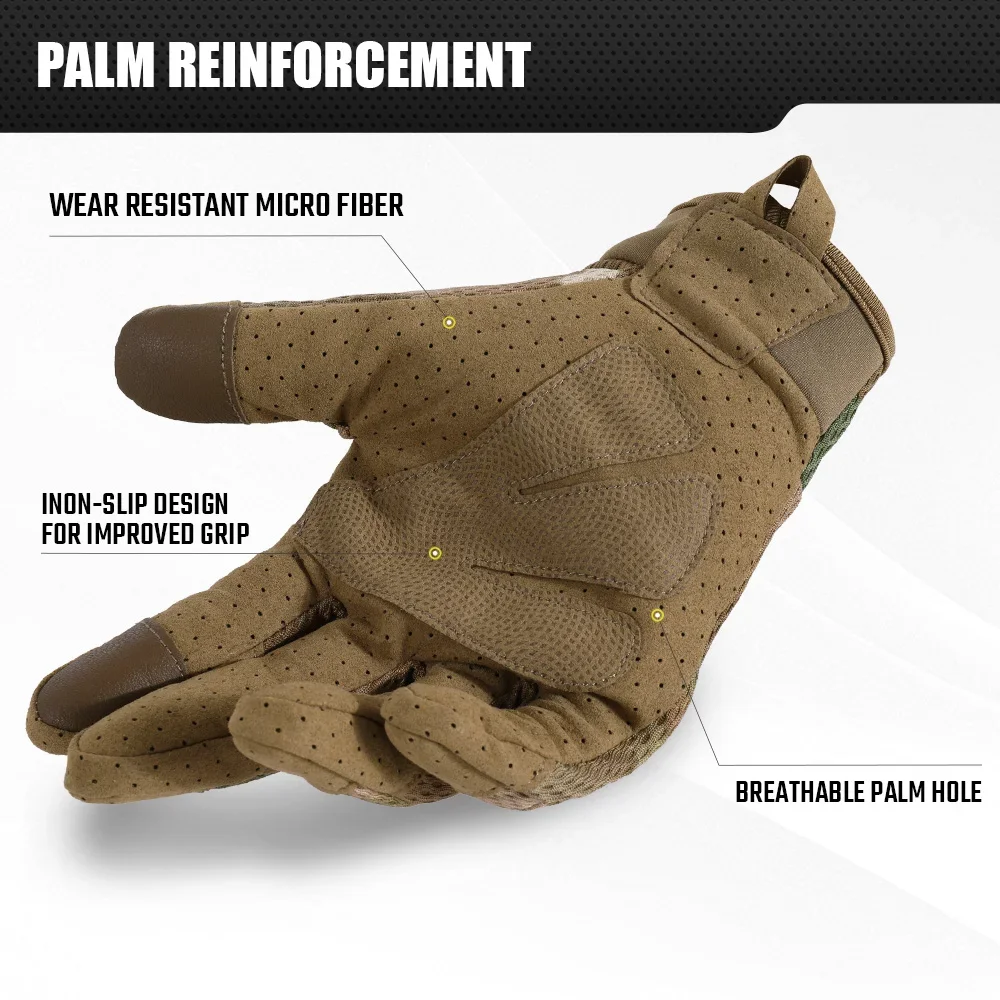 Guantes tácticos de pantalla t - Outdoor Sport Gloves reseña y precio
