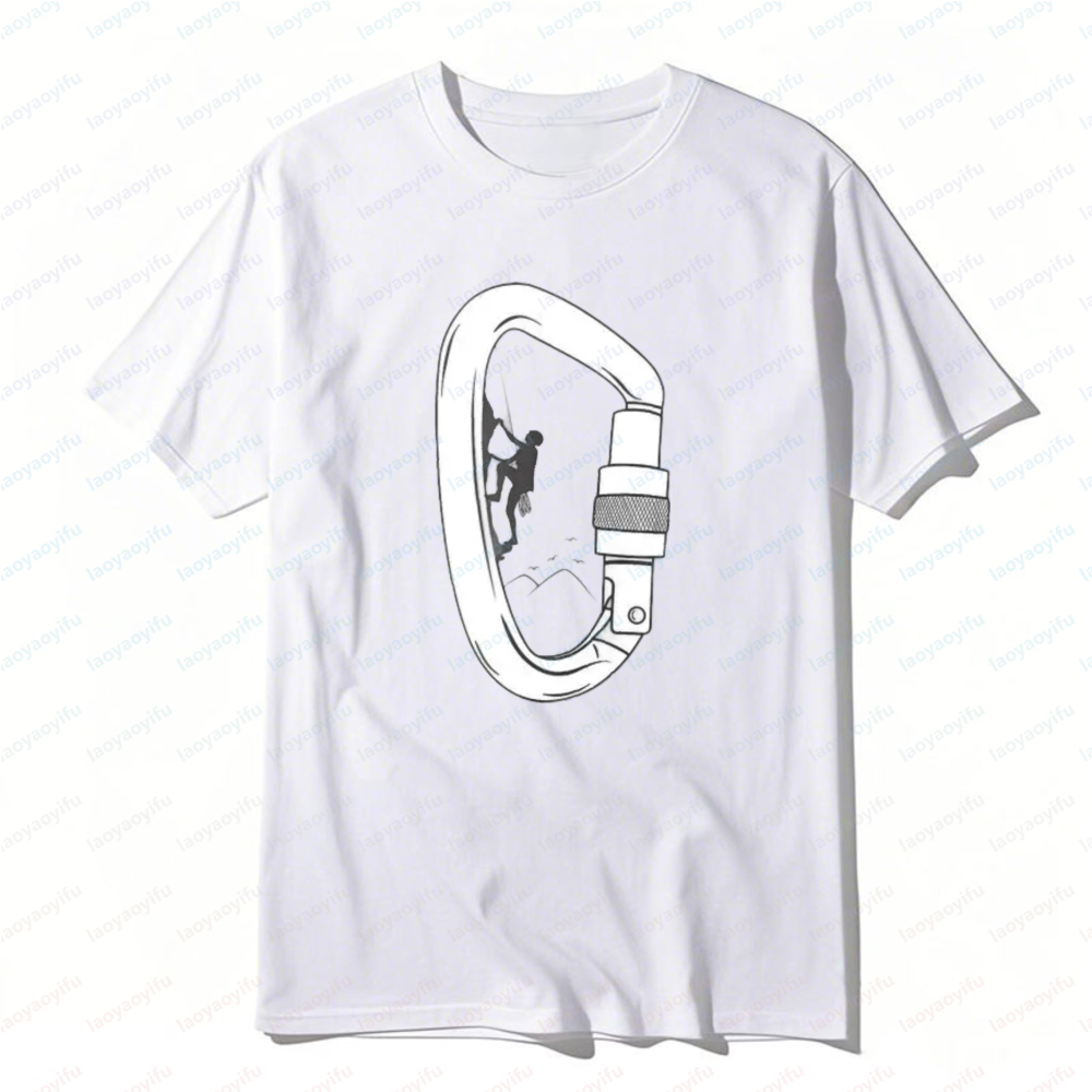 Camiseta con estampado de equi - Outdoor Sport Climbing Gear reseña y precio