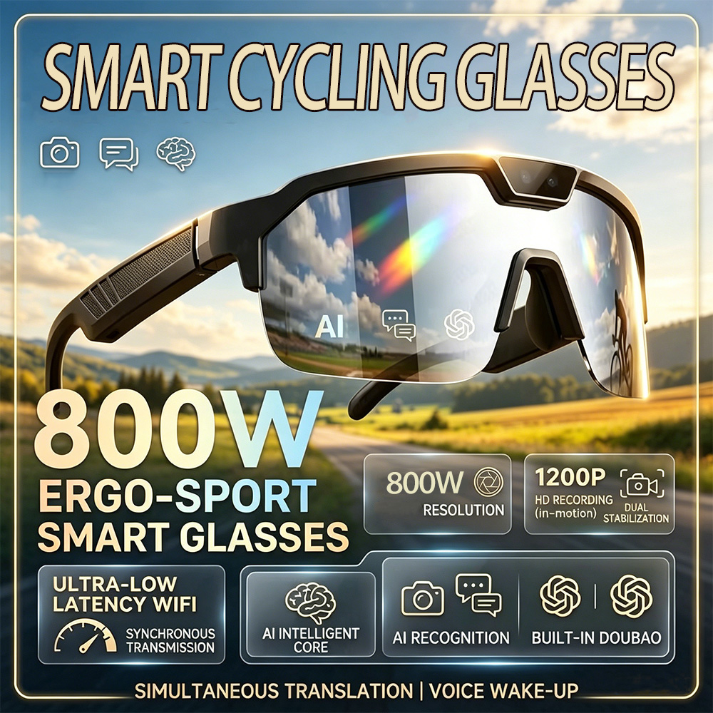 Gafas de Ciclismo 2026 con Cám - Outdoor Sport Glasses reseña y precio