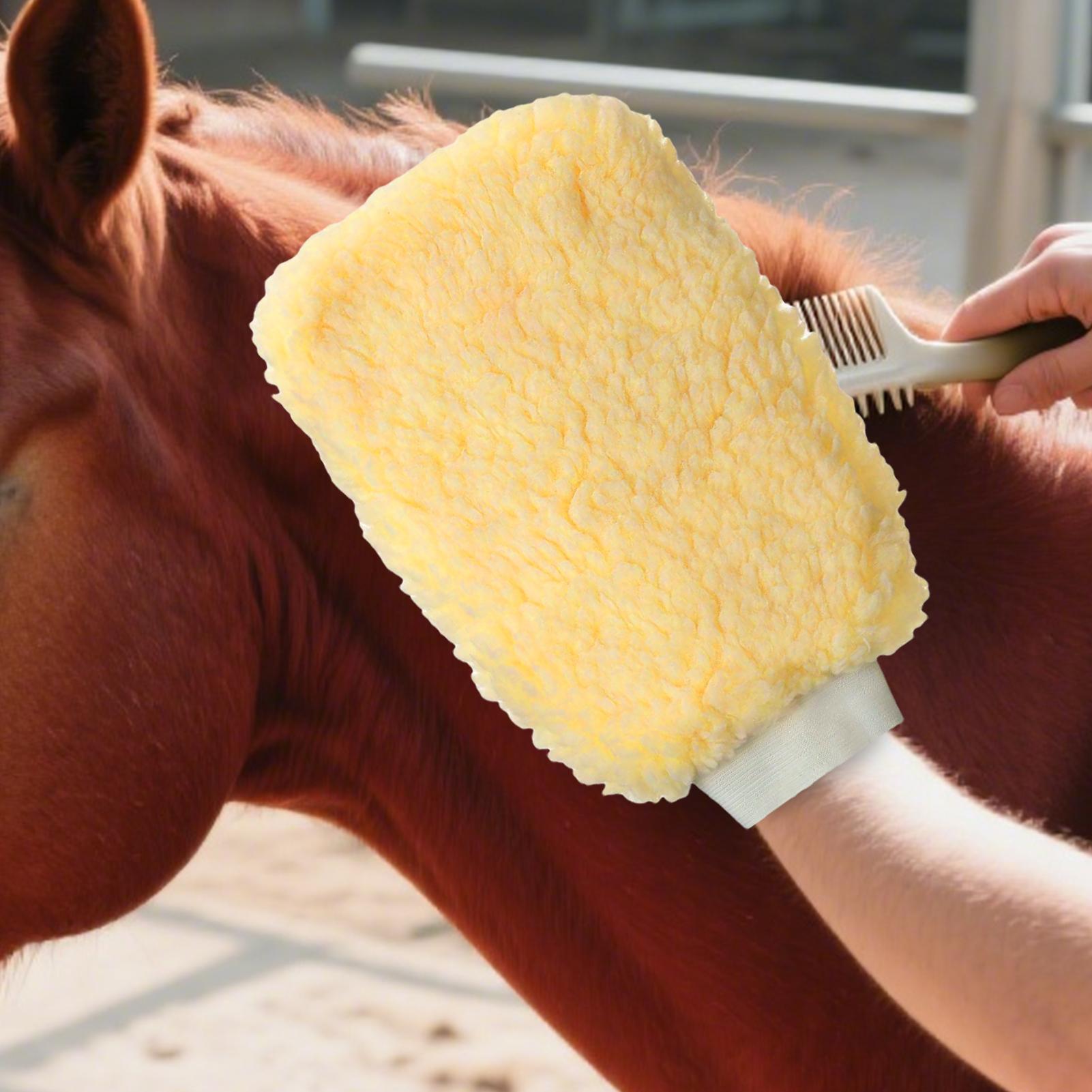 Guante aplicador de garrapatas - Grooming Kit Horse reseña y precio