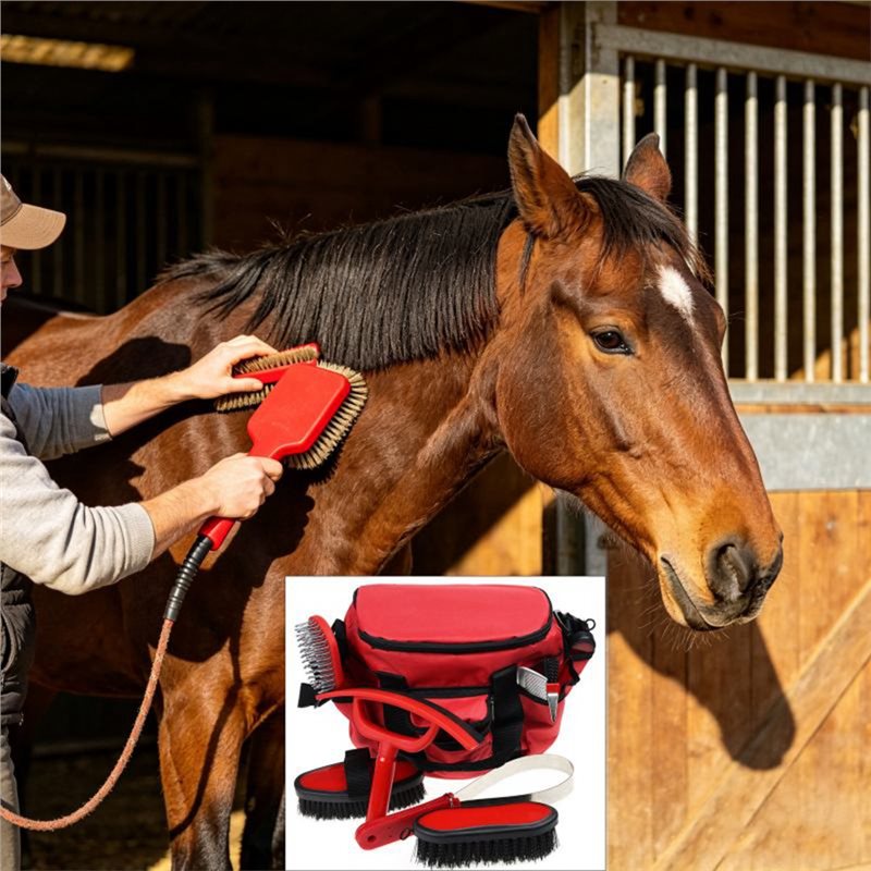 【ESPECIAL】Kit de 9 piezas para - Grooming Kit Horse reseña y precio